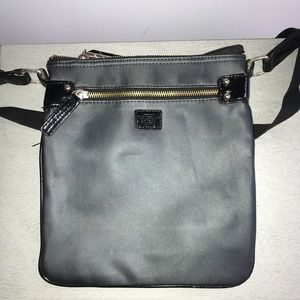 Victoria's Secret Black Leather Cross body